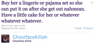 Illustration for article titled Ghostface Killah Gives Some Sage Valentine's Day Advice